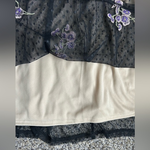 Sugarfox A California Company like new Babydoll Dress size L-XL - Picture 6 of 9